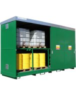 32 Drum or 8 IBC Bunded Storage Container