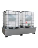 Double Galvanised IBC Bunded Spill Pallet