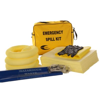 50Ltr Chemical Emergency Spill Kit Bag