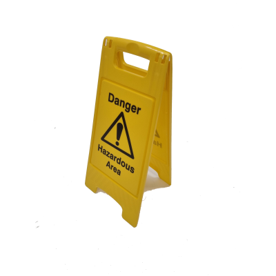 Hazardous area Floor Sign