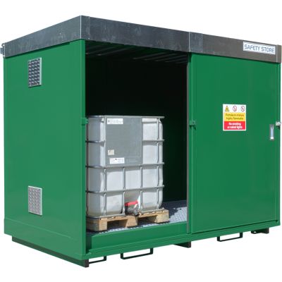 8 Drum or 2 IBC Bunded Storage Container