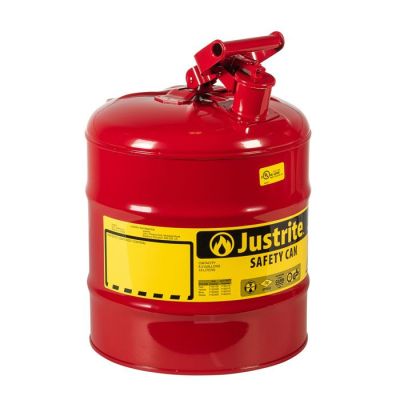 Justrite Safety Can Red Swinging Handle Type 1 - 19ltr