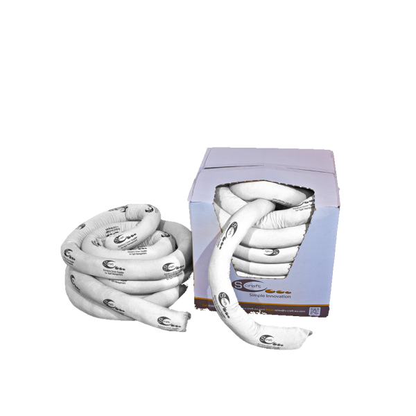 Oil and Fuel 1.2m Absorbent Socks 20 Pack - Image 2