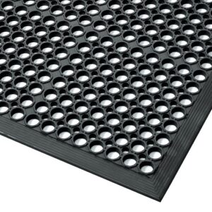 Sanitop Anti Fatigue Matting Black