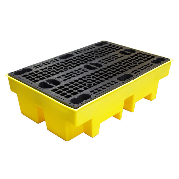 2 drum spill pallet with no drums