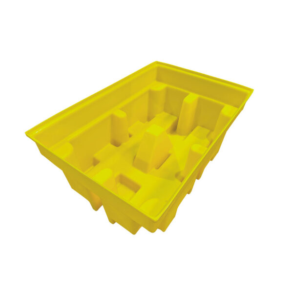 Drum Spill Pallet with 4 way forklift entry without grid
