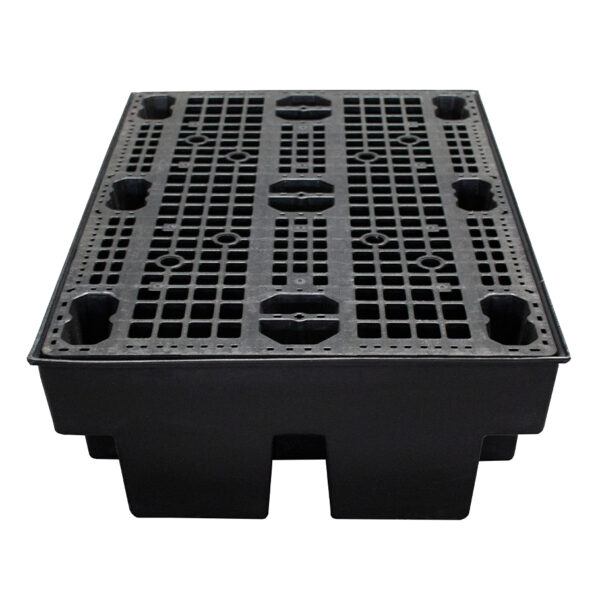 2 drum recycled spill pallet
