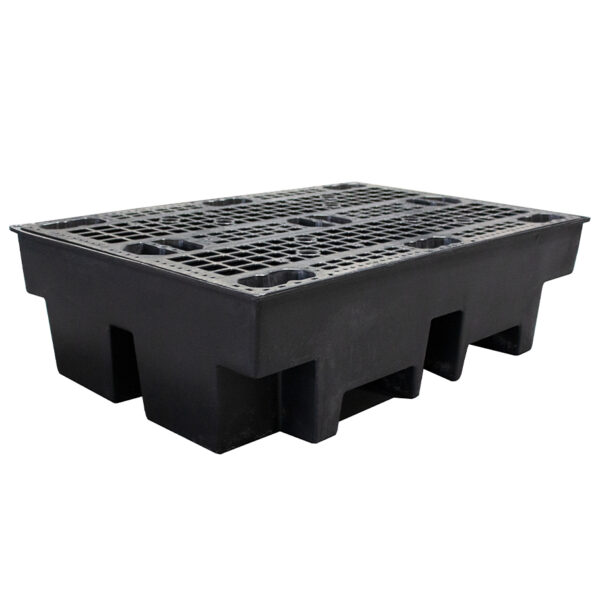 2 drum recycled spill pallet