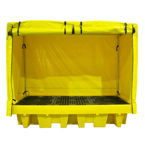 Spill pallet with cover