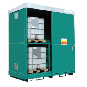 16 Drum / 4 IBC Bunded Storage Container