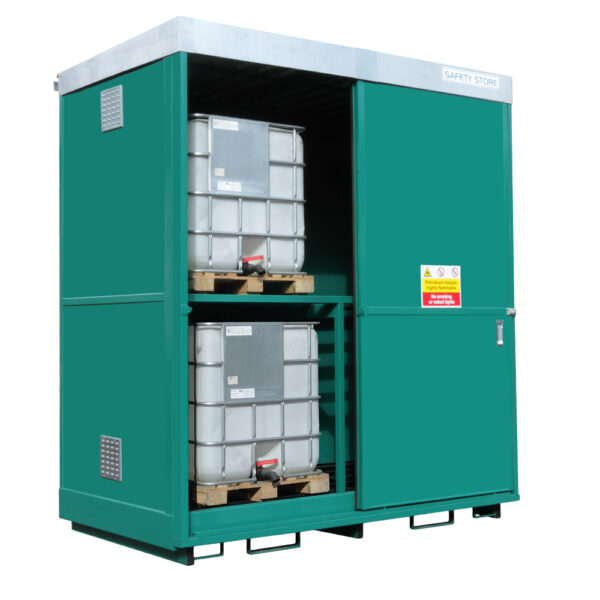 16 Drum / 4 IBC Bunded Storage Container