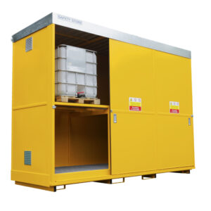 24 Drum / 6 IBC Bunded Storage Container