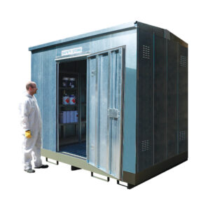 Galvanised Bunded Store