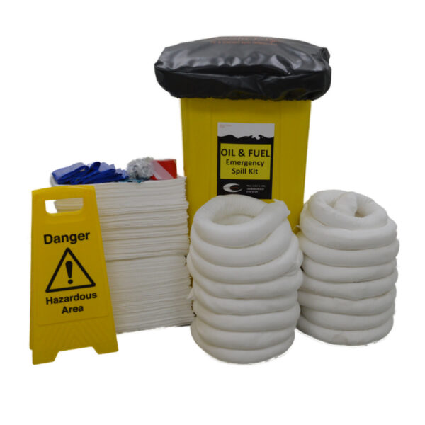 Oil 240Ltr Spill Kit with white absorbents