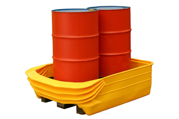 2 drum pallet bund converter