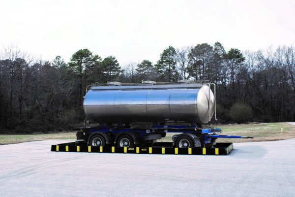 Justrite Rigid-Lock QuickBerm Xtra with trailer