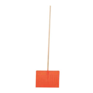 Snow Pusher with Wooden Pole