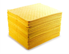Premium Chemical Absorbent Mats Pk100