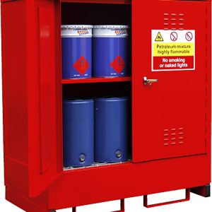 External Bunded Store for 16 Small Drums