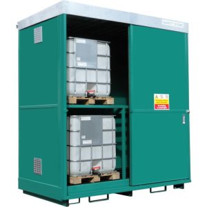 16 Drum / 4 IBC Bunded Storage Container