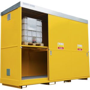 24 Drum / 6 IBC Bunded Storage Container