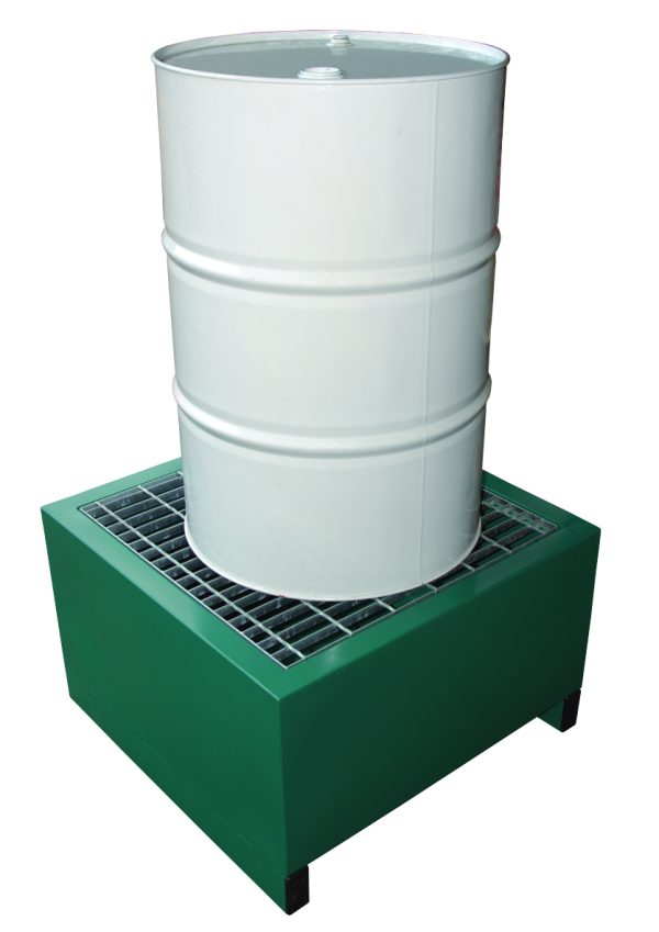 1 Drum Metal Bunded Spill Pallet