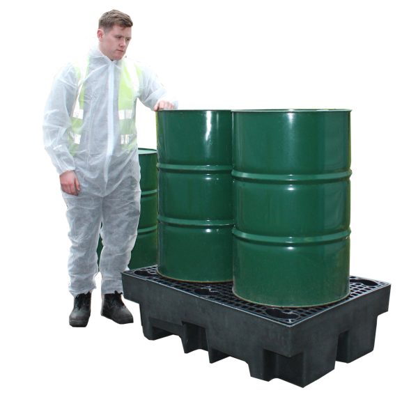 2 Drum Recycled Spill Pallet