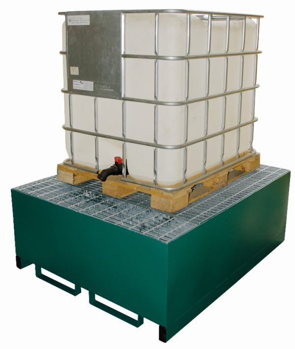 Metal Bunded IBC Spill Pallets