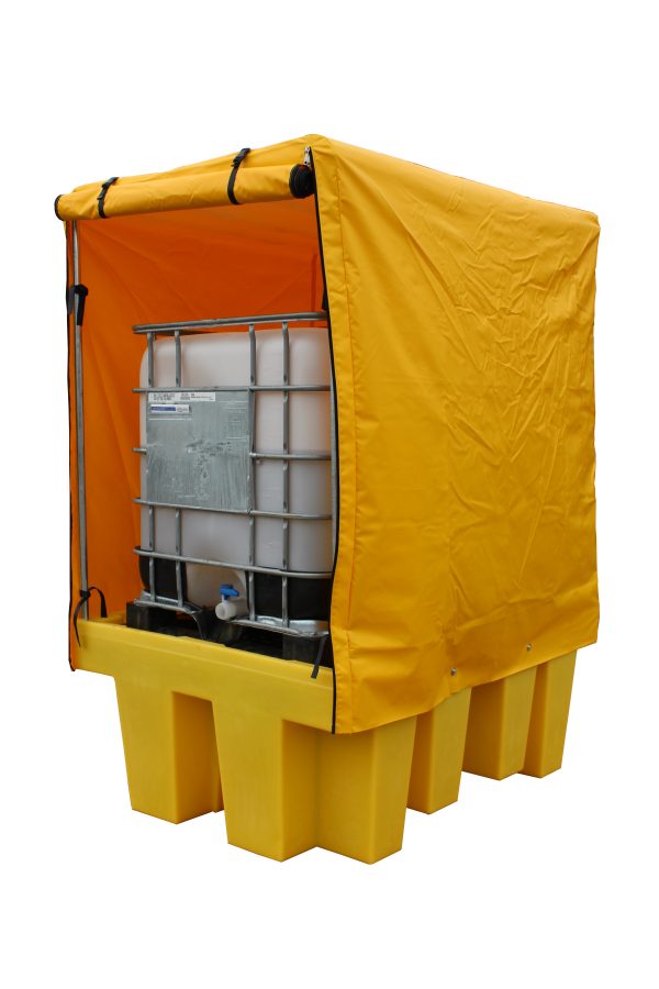 Weatherproof Covered IBC Spill Pallets