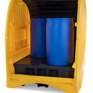 4 Drum Hardcover Spill Pallet