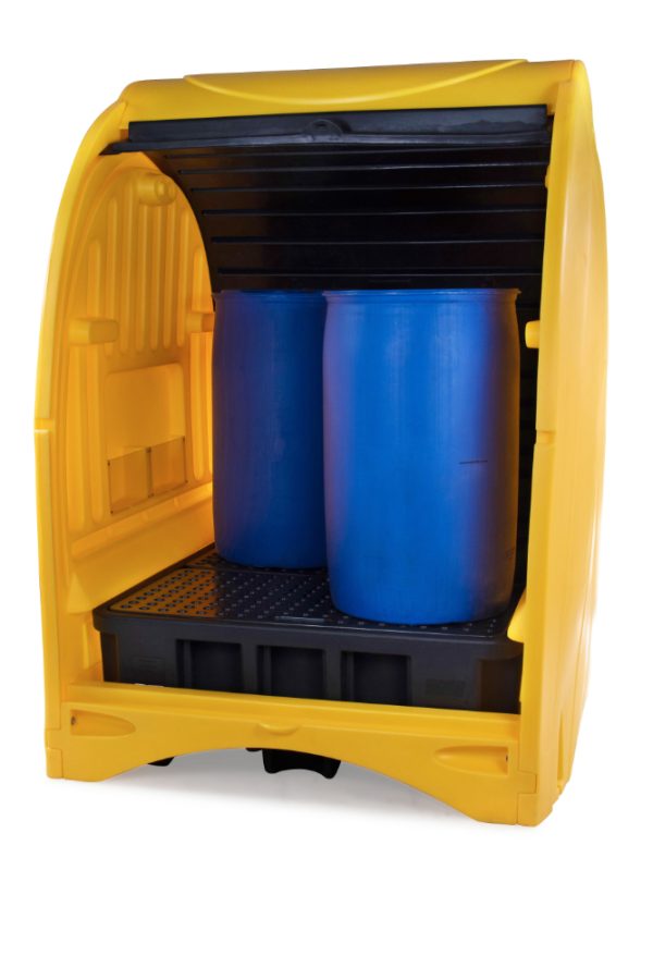 4 Drum Hardcover Spill Pallet