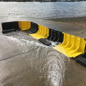 Flood Fence Water Diverter Barrier