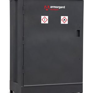 Drumbank for 2 Drums with shelf COSHH Compliant