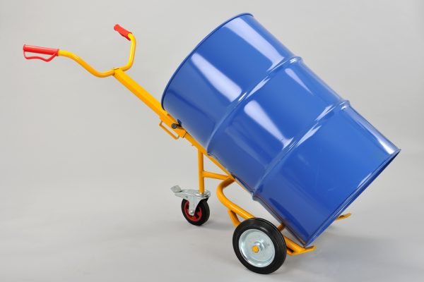 Drum Trolley for 210Ltr with Rear Castor c/w Brake