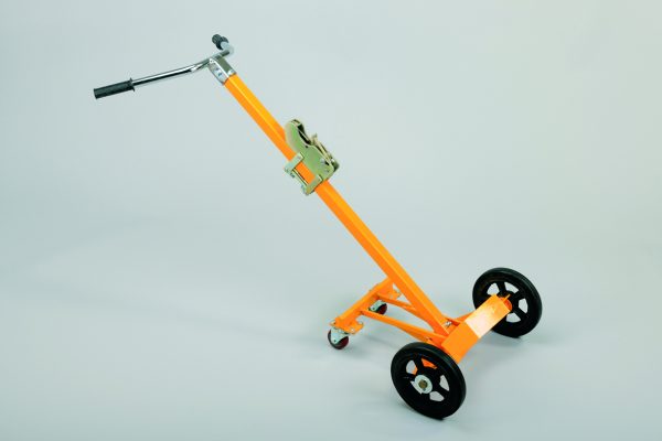 Pincer Grab Drum / Barrel Trolley with rear Castors