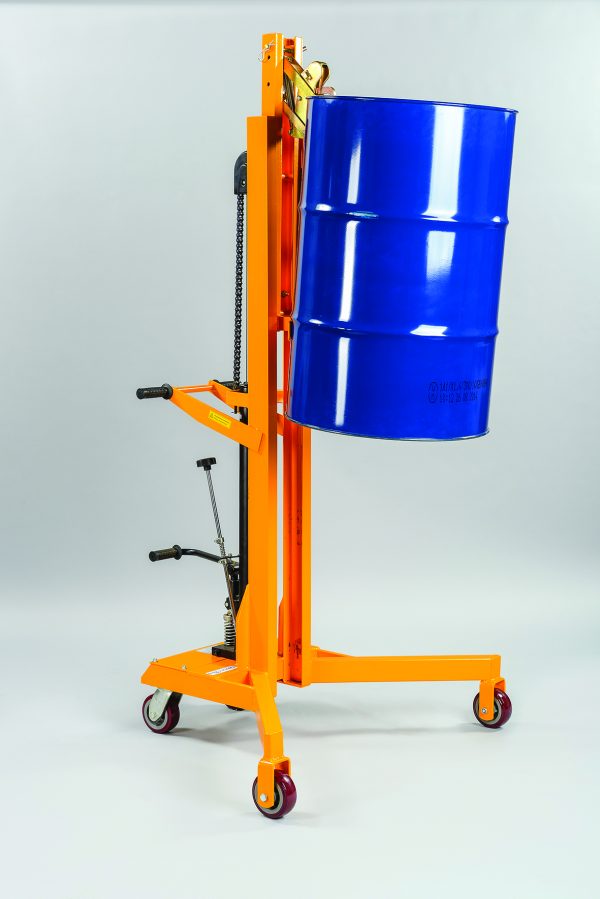 Hydraulic Lift Drum Trolley with Extra High lift