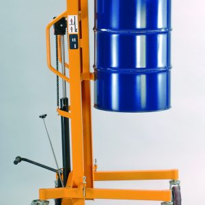 Hydraulic Lift Drum Trolley with Adjustable Leg