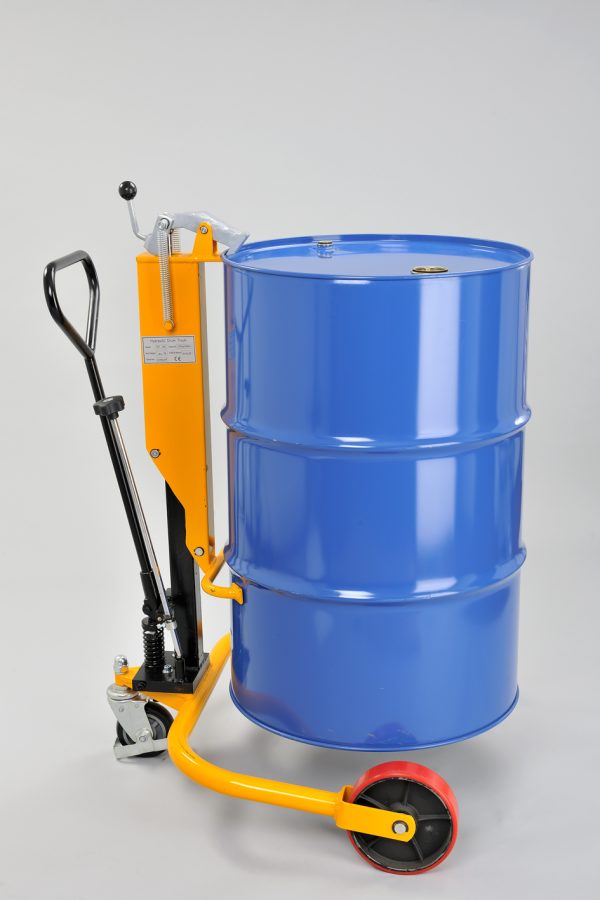 Hydraulic Lift Drum Trolley for 210 Ltr Steel Drums
