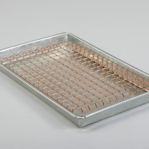 Galvanised Steel Drip Tray with Mesh Cover