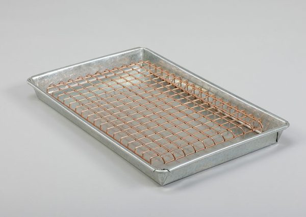 Galvanised Steel Drip Tray with Mesh Cover