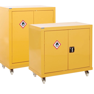 Mobile Hazardous Liquid Cupboard