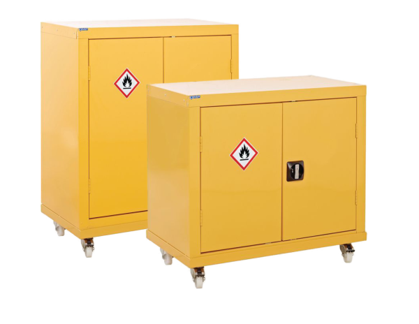 Mobile Hazardous Liquid Cupboard