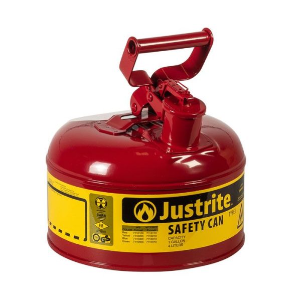 Justrite Safety Can Red Swinging Handle Type 1 - Image 5