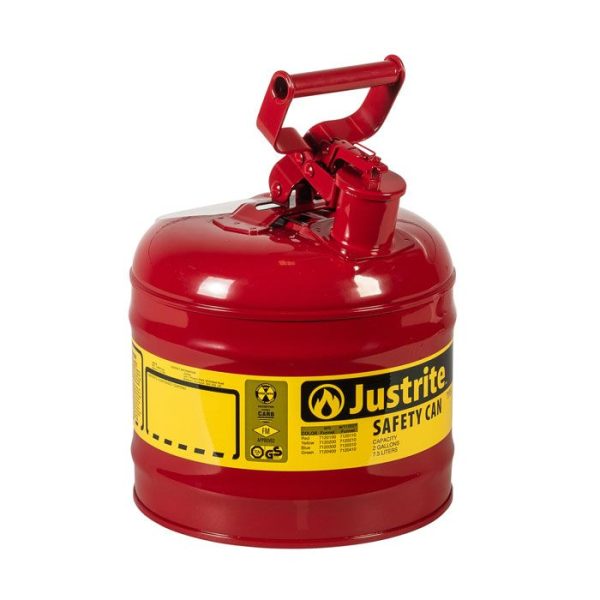 Justrite Safety Can Red Swinging Handle Type 1 - Image 4