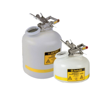 Justrite Liquid Disposal Safety Can White