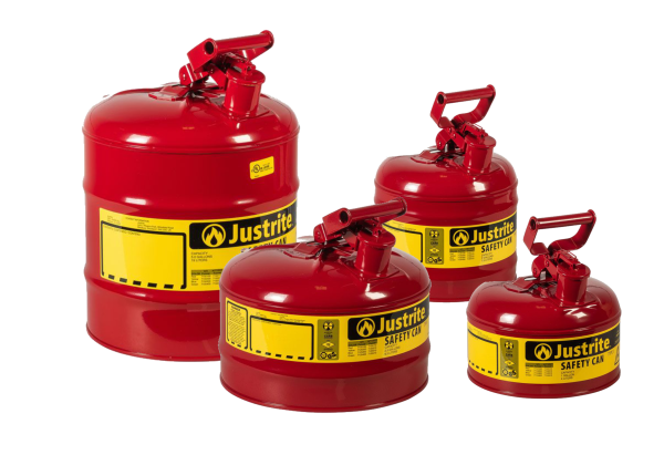 Justrite Safety Can Red Swinging Handle Type 1