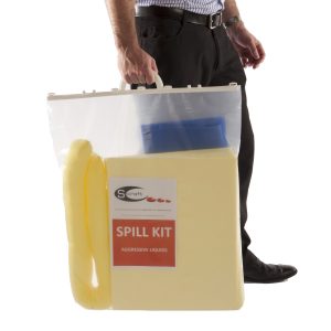 15Ltr Chemcial Emergency Spill Kit Bag