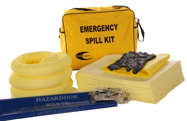 50Ltr Chemical Emergency Spill Kit Bag
