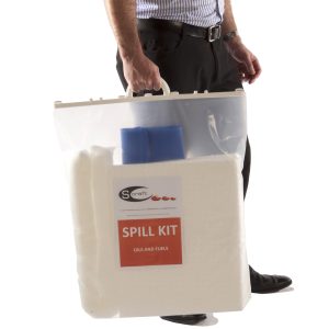 15ltr Oil & Fuel Emergency Spill Kit Bag