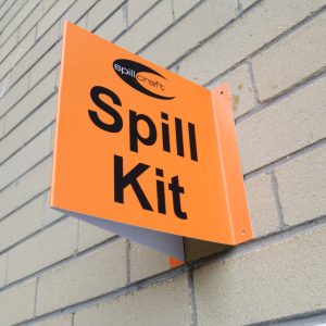 Emergency Spill Kit Sign - Wall Mounted